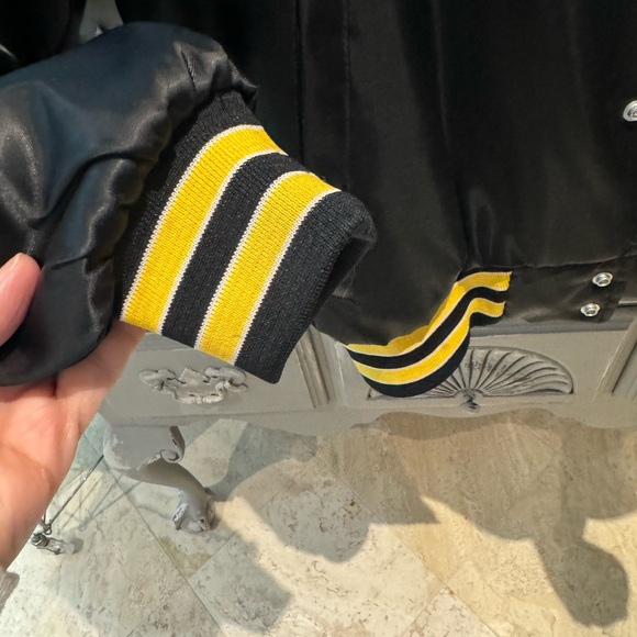 Vintage 80s Swingster Colorado University Satin Bomber Jacket SIZE: L - Picture 6 of 6